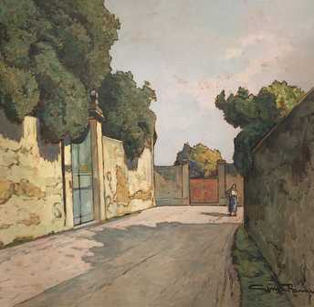 Romiti Gino - Strada di campagna *